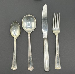 Winfield Silver Plate Flatware Service For Twelve - 48 Pieces Total.