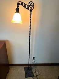 Wrought Iron Bridge Floor Lamp,