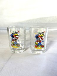 Pair Of Disney Glasses With Mickey Mouse As Film Director