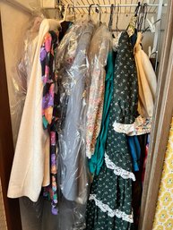 Ladies Vintage Clothing, Some Handmade With Lace,