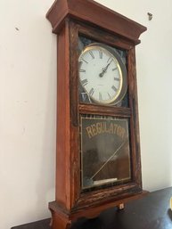 Vintage Style Clock - In Need Of Repair