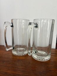 2 Large Beer Mugs