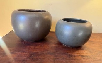 2 Ceramic Planters