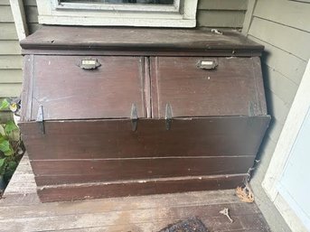 Vintage Like Top Wood Storage