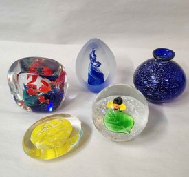 Glass Paperweights