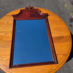 Vintage Wooden Wall Mirror