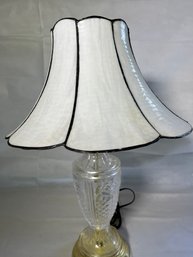 Vintage Stained Glass Table Lamp