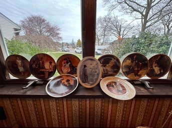 Collector Plates, Rockwell, Knowles, Bradford Exchange