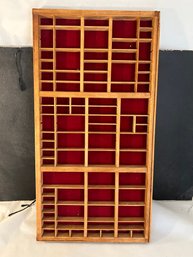 Antique Printers Tray