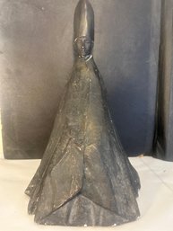 Large Austin Productions 1963 'Cardinale Seduto By Manzu' Ceramic Sculpture