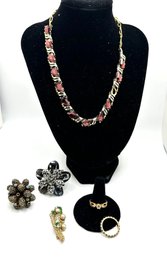 Group Of Vintage And Costume Jewelry