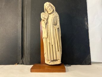 St Fiacre Patron Saint Of Gardeners Statue Metropolitan Museum Of Art