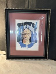 Framed Art Collage Piece