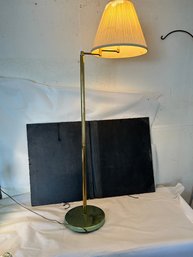 Antique Brass Reading Lamp Working Lol