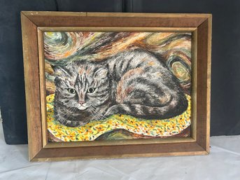 Cat Art Picture Frame