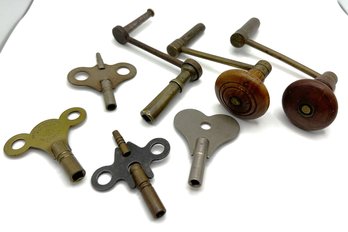 Group Of Clock Keys
