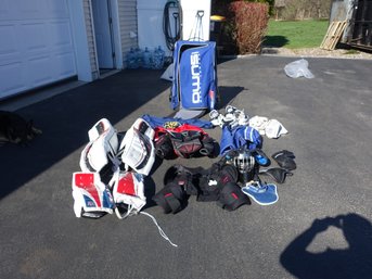 Bundle Of Hockey Equipment--goalie