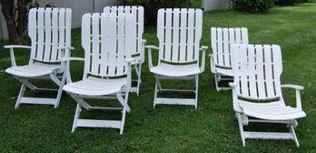 Set Of Six Outdoor Chairs