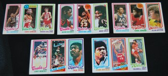 Lot Of Five 1980-81 Topps Basketball Cards