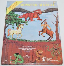 Advanced Dungeons And Dragons Monsters Manual 4th Edition, August 1979