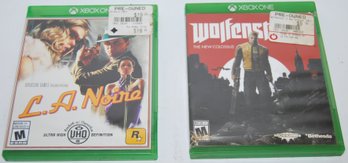 Xbox One L.A. Noire And Wolfenstein II