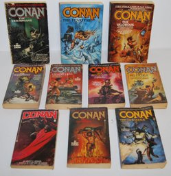 Lot Of Ten Conan Books