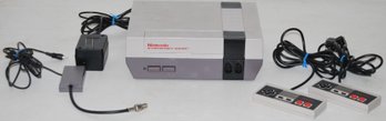 Nintendo 8 Bit System With Two Controllers, Tested And Works