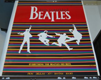 Vintage 1980's Poster For Film ' The Compleat Beatles'