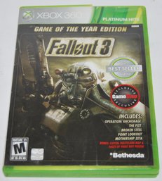 Xbox 360 Fallout 3 Game Of The Year Edition