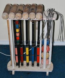 Vintage Croquet Set