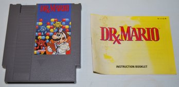 Dr. Mario For NES With Instructions