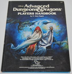 Advanced Dungeons And Dragons Players Hanbook 6th Edition, Printed 1980