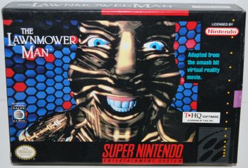 The Lawnmower Man With Box