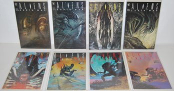 Aliens Earth War #1-4 And Genocide #1-4