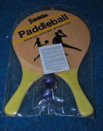 Franklin Paddleball Set, New