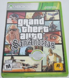 Xbox 360 Grand Theft Auto San Andreas