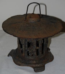 Vintage Cast Iron Birdcage
