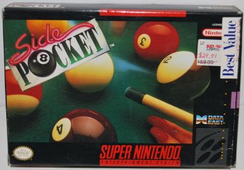 Side Pocket In Box With Poster