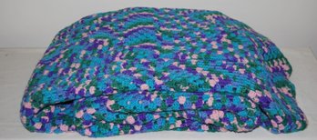 Vintage Hand Made Quilt, 8' By 7'