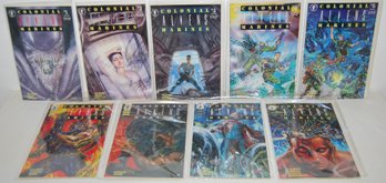Lot Of Nine Aliens Colonial Marines