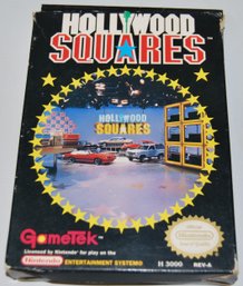 Hollywood Squares For NES In Box