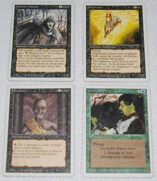 Lot Of 4 Magic The Gathering Revised Edition Cards