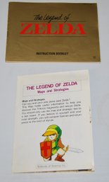 Legend Of Zelda Instructions And Maps And Strategies