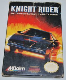 Knight Rider For NES In Box