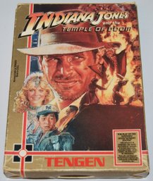 Indiana Jones And The Temple Of Doom For NES In Box
