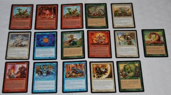 Lot Of 16 Magic The Gathering Judgement Cards