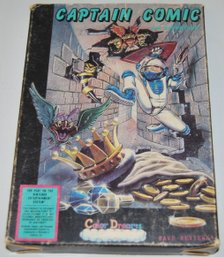 Captain Comic The Adventure For NES With Instructions And Box