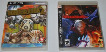 Devil May Cry 4 And Borderlands 2 For Playstation 3