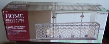 Four Light Chandelier From Home Decorators Collection, New In Box