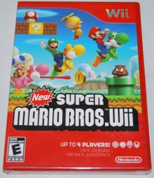 Super Mario Bros Wii New And Sealed